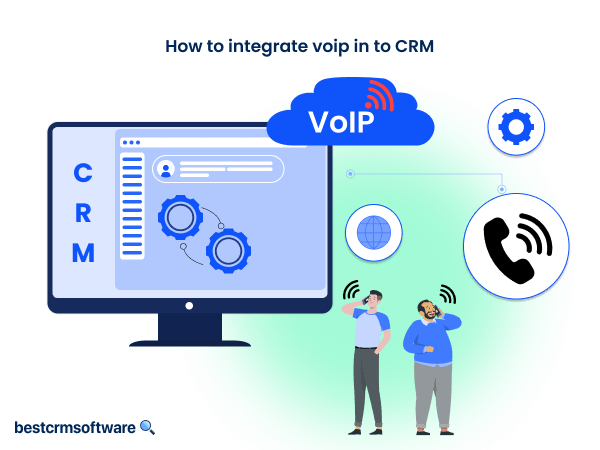 How to integrate voip in to CRM