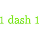 1dash1